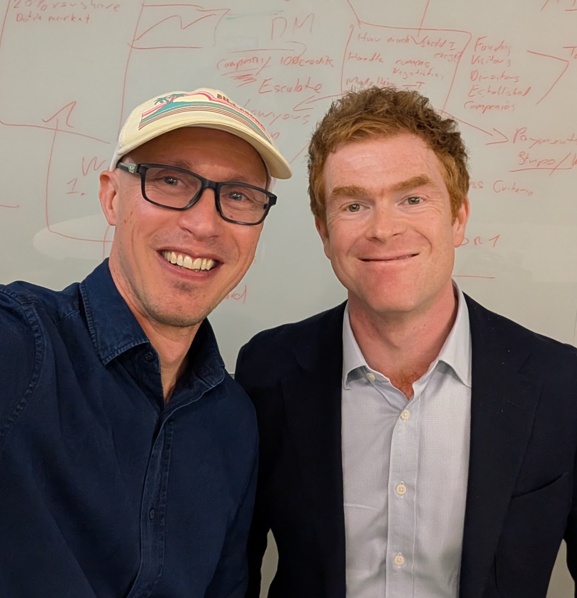 Edward and Chris, co-founders of Enten
